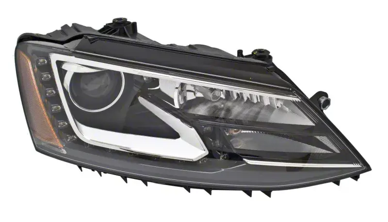 Hassle-Free Returns Hella Throtl 2013-2014 Volkswagen Jetta Headlight Assembly - 011192231 011192231
