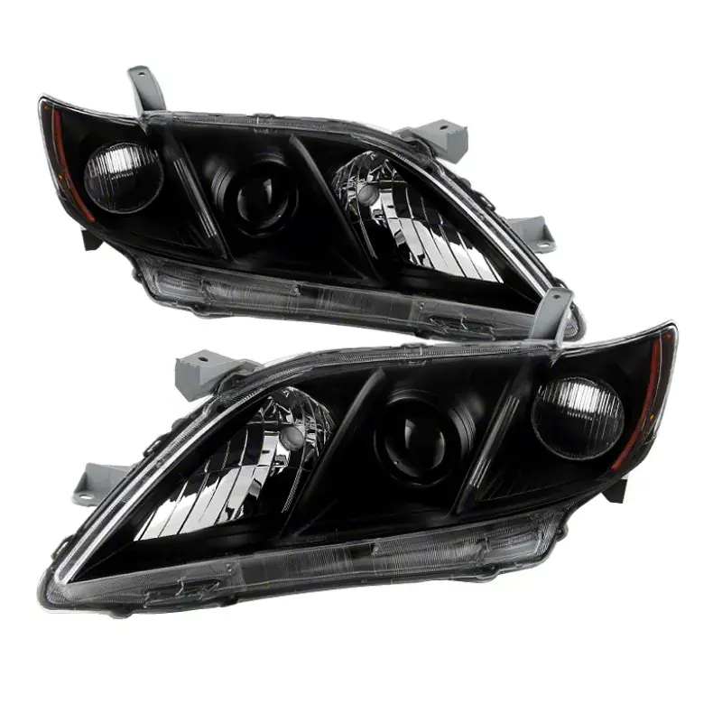 Xtune Throtl Toyota Camry 07-09 OEM Style Headlights Black HD-JH-TCAM07-AM-BK - 9029752 9029752 Time-Limited
