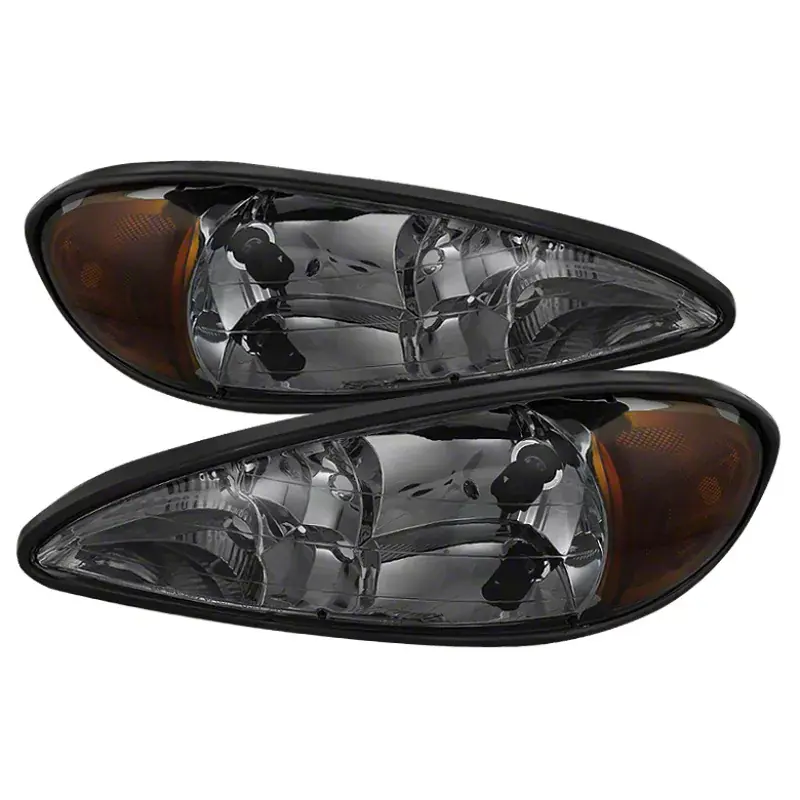 Xtune Throtl Pontiac Grand Am 99-05 Crystal Headlights Smoke HD-JH-PGAM99-AM-SM - 9023521 9023521 Trusted Brand