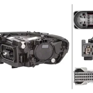Hassle-Free Returns Hella Throtl 20-21 Mercedes-Benz Cla Headlamp Rh Led Static - 015086361 015086361