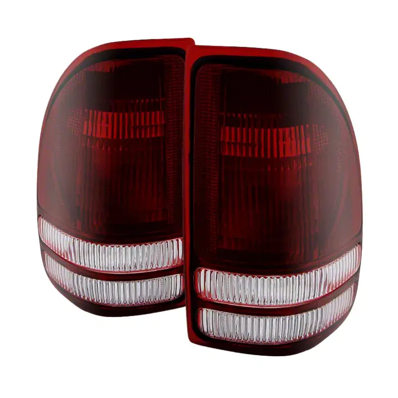 Xtune Throtl Dodge Dakota 1997-2004 OEM Style Tail Lights -Red Smoked - 9028762 9028762 Free Returns
