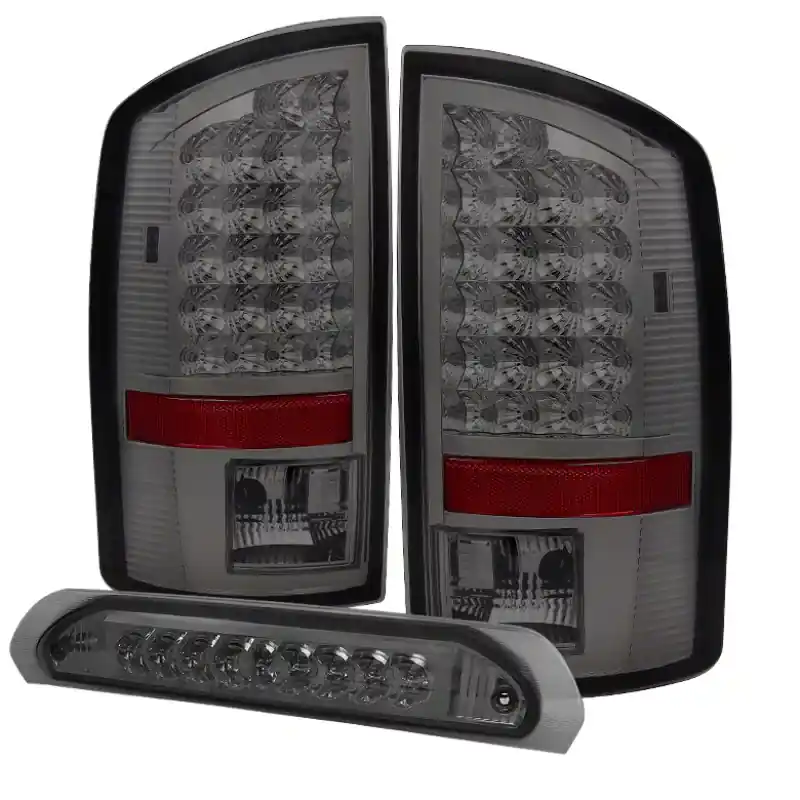 Authentic Xtune Throtl Dodge Ram 02-06 1500 LED Tail Light w/ LED - 9032783 9032783