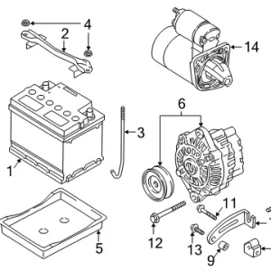 Genuine Kia 0K30A67070FWiring Assembly-Engine Editor’s Pick
