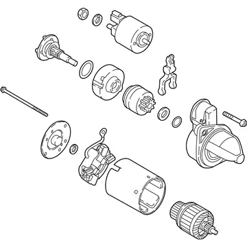 Holiday Sale Genuine Kia 361002J300Starter Assy