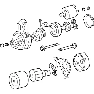 One Day Deal Genuine Kia 3610037210RUREMAN Starter