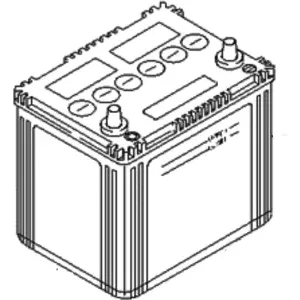 Genuine Kia 0K01118520BBattery-SPG 95-98 Popular