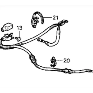 Genuine Honda 32410-SM4-020Cable Assembly, Starter Handmade