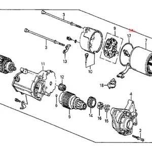 Genuine Honda 06312-PH3-506RMReman, Starter Warranty Included