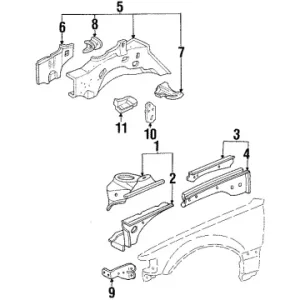 Best Choice Genuine Honda 60630-SH3-000ZZBase, Battery Setting