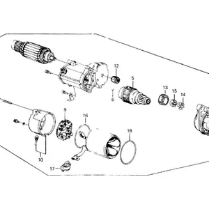 Genuine Honda 06314-PD2-305RMStarter Motor Assembly (Reman) Markdown