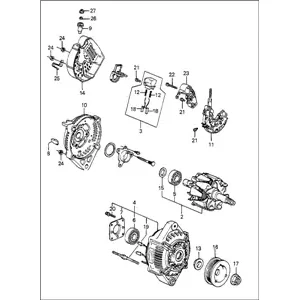 Genuine Honda 31100-PD2-024RMAlternator Assembly (Reman) Holiday Sale