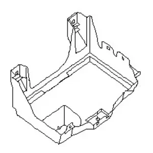 While Supplies Last Genuine Nissan 64860-0B730Bracket Battery