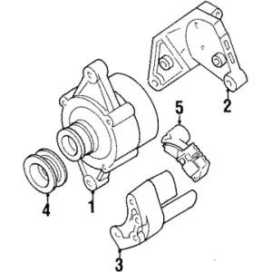 Seasonal Sale Genuine Honda 8-97289-024-0Bracket, Generator