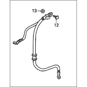 Genuine Honda 32600-SS0-010Cable Assembly, Ground Secure Checkout