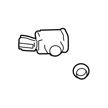 Worldwide Shipping Genuine Toyota 89341-06070-B6Park Sensor