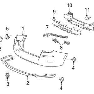 Hassle-Free Returns Genuine Honda 08V67-TP6-180KBack-Up Sensor (White Orchid Pearl)