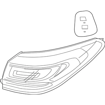 Genuine Kia 924013T020Lamp Assembly-Rear Combination Outside Get Yours