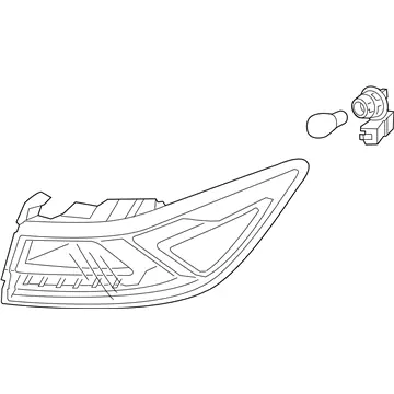 Hot Picks Genuine Kia 92402F6020Lamp Assembly-Rear Combination