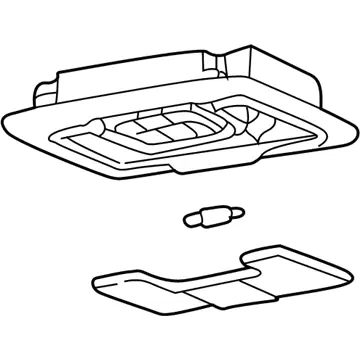 Best Choice Genuine Kia 9282038500BTLamp Assembly-OVERHEADEAD Console