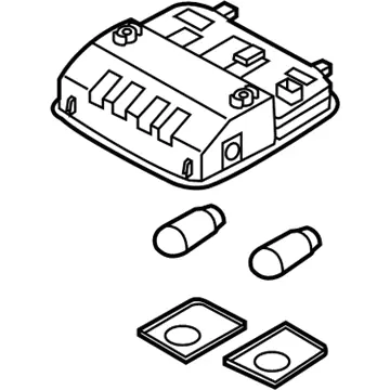 Buy Direct Genuine Kia 928201M0008OLamp Assembly-OVERHEADEAD Console
