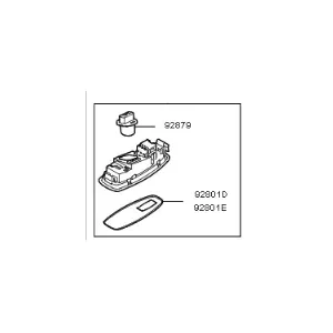 Genuine Kia 92880A4000BGALamp Assembly-Rear PERSO Money Back Guarantee