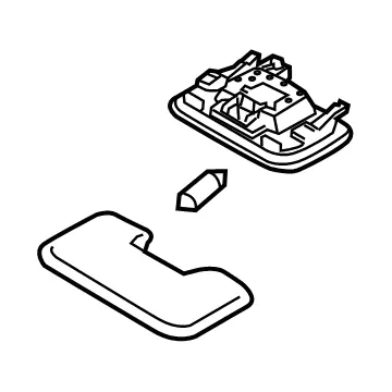 Genuine Kia 92850G5200WKLamp Assembly-Room Final Sale
