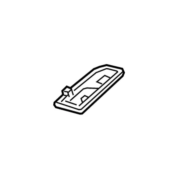 Price Drop Genuine Kia 92806D9000HGCShade Assembly-Map RH