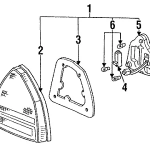 Low Price Genuine Honda 33500-SS0-A03Taillight Assy., R.