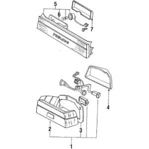 Genuine Honda 33550-SF1-671Taillight Assy., L. Buy Today