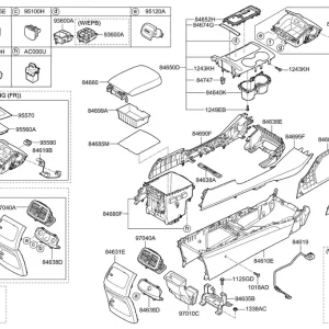 Limited Edition Genuine Kia 96125C5000Charger Assembly-Usb