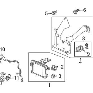Genuine Honda 36802-TRV-033Radar Sub-Assy. Top Rated