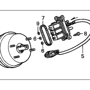 Mega Sale Genuine Honda 36520-P5M-A01Actuator Assembly