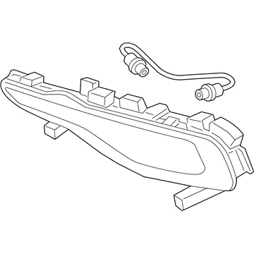 Grab Now Genuine Kia 922013T220Front Fog & Daytime Running Lamp Assembly, Left