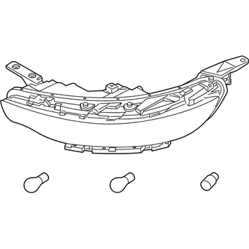 Genuine Kia 92207K0110Lamp Assy-Day Runnin Free Returns