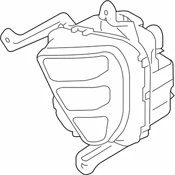 Certified Genuine Kia 92201D5000Front Fog Lamp Assembly