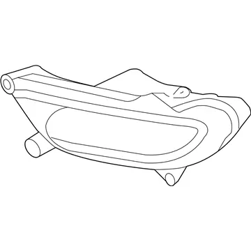 Genuine Kia 922024D300Front Fog Lamp Assembly, Right Holiday Sale