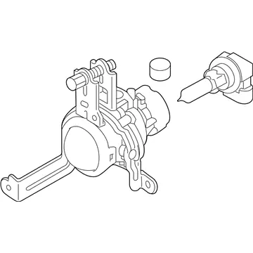 Genuine Kia 922021W510Front Fog Lamp Assembly, Right Editor’s Pick