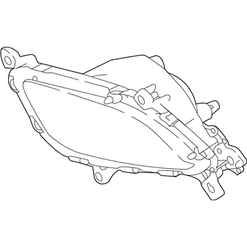 Authentic Genuine Kia 92202B0500Lamp Assembly-Front Fog
