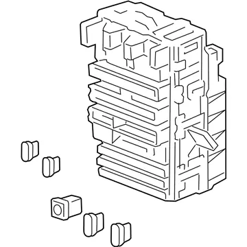 Genuine Honda 38200-SWA-A13Box Assembly, Fuse Modern