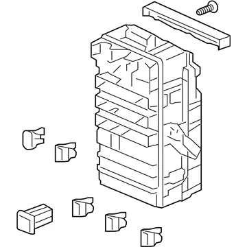 Genuine Honda 38200-SZA-A31Box Assembly, Fuse No Minimum Order