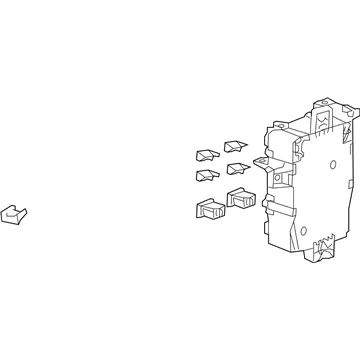 Genuine Honda 38210-TA0-A62Box Assembly, Passenger Fuse Original