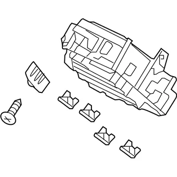 Clearance Genuine Honda 38200-T3V-A02Box Assembly, Fuse