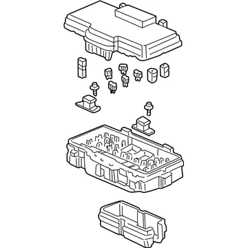 Original Genuine Honda 38250-S5B-A02Box Assembly, Relay