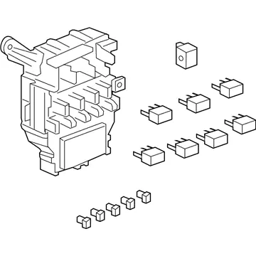 Genuine Honda 38200-SJC-A01Box Assembly, Fuse Professional Grade
