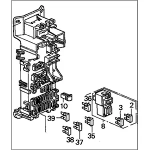 Genuine Honda 38200-S30-N81Box Assembly, Fuse Bulk Order