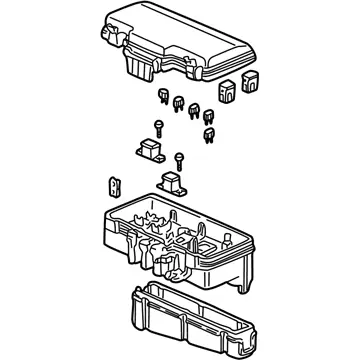 No Minimum Order Genuine Honda 38250-S87-A11Box Assembly, Relay