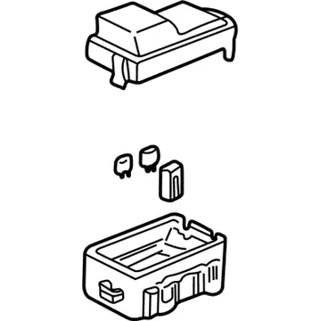 Crafted Genuine Honda 38230-SX8-J81Box Assembly, Abs Fuse