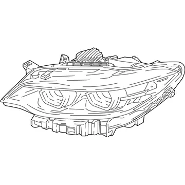 While Supplies Last Genuine BMW 63-11-7-469-788High Right Led Headlight