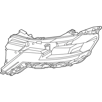 Genuine Kia 92101R0220Lamp Assembly-Head, LH Hot Deal